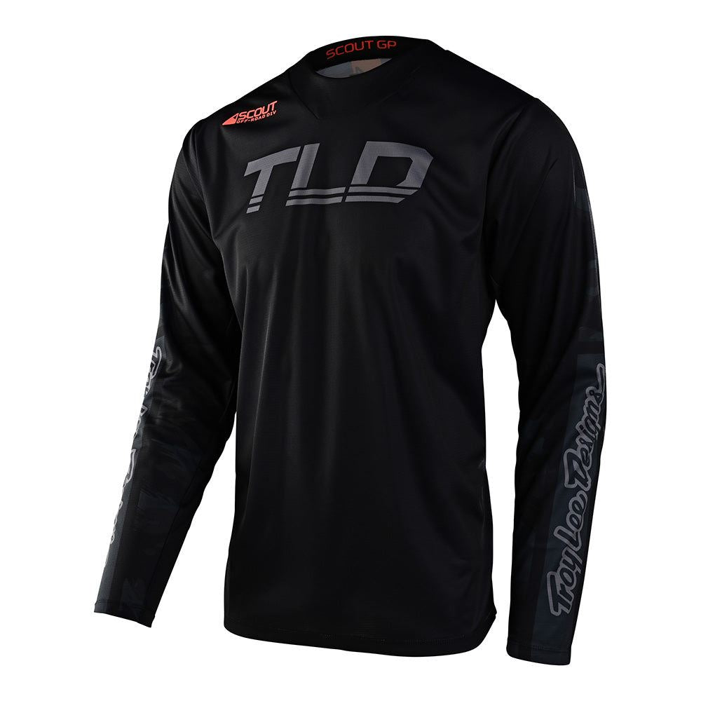 Troy Lee Designs 2024 Scout GP Jersey Recon Brushed Camo Black